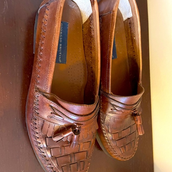 Giorgio Bratini Men’s Leather Loafers - Picture 4 of 5